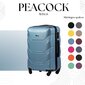 Mažas lagaminas Wings Peacock S, šviesiai mėlynas kaina ir informacija | Lagaminai, kelioniniai krepšiai | pigu.lt