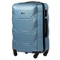 Mažas lagaminas Wings Peacock S, šviesiai mėlynas kaina ir informacija | Lagaminai, kelioniniai krepšiai | pigu.lt