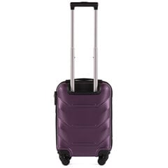 Маленький чемодан Wings Peacock S, темно-фиолетовый цена и информация | Чемоданы, дорожные сумки  | pigu.lt