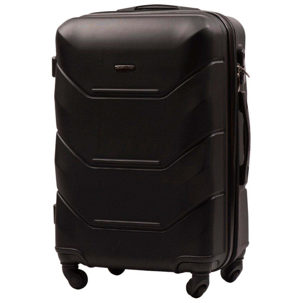 Vidutinis lagaminas Wings Peacock M, juodas kaina ir informacija | Lagaminai, kelioniniai krepšiai | pigu.lt