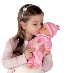 Mikšta lėlė su bučinių garsais Bambolina, BD220PRKS, 33 cm kaina ir informacija | Bambolina Vaikams ir kūdikiams | pigu.lt