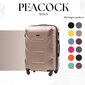 Didelis lagaminas Wings Peacock L, šviesiai rudas kaina ir informacija | Lagaminai, kelioniniai krepšiai | pigu.lt