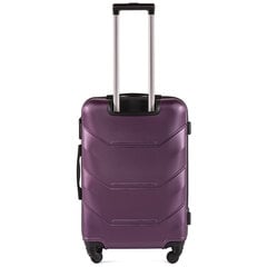 Didelis lagaminas Wings Peacock L, tamsiai violetinis kaina ir informacija | Lagaminai, kelioniniai krepšiai | pigu.lt
