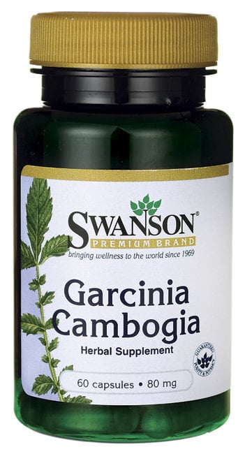 Maisto papildas Swanson Garcinija ekstraktas, 60 kaps. kaina ir informacija | Vitaminai, maisto papildai, preparatai grožiui | pigu.lt