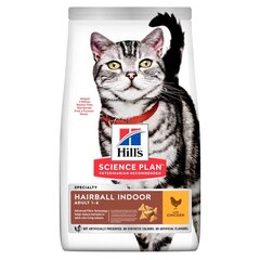 Hill's Feline Adult Indoor suaugusioms katėms su vištiena, 1,5 kg цена и информация | Сухой корм для кошек | pigu.lt
