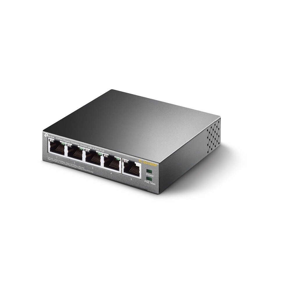 TP-LINK TL-SG1005P kaina ir informacija | Komutatoriai (Switch) | pigu.lt