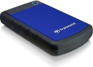 Жесткий диск TRANSCEND StoreJet 4TB USB 3.1 Blue TS4TSJ25H3B цена и информация | Жёсткие диски (SSD, HDD) | pigu.lt