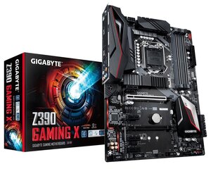 GIGABYTE Z390GAMINGX kaina ir informacija | Pagrindinės plokštės | pigu.lt