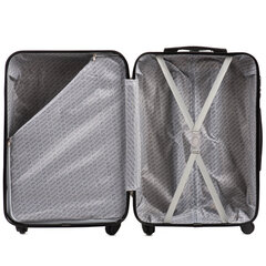 Vidutinis lagaminas Wings M AT01, juodas kaina ir informacija | Lagaminai, kelioniniai krepšiai | pigu.lt