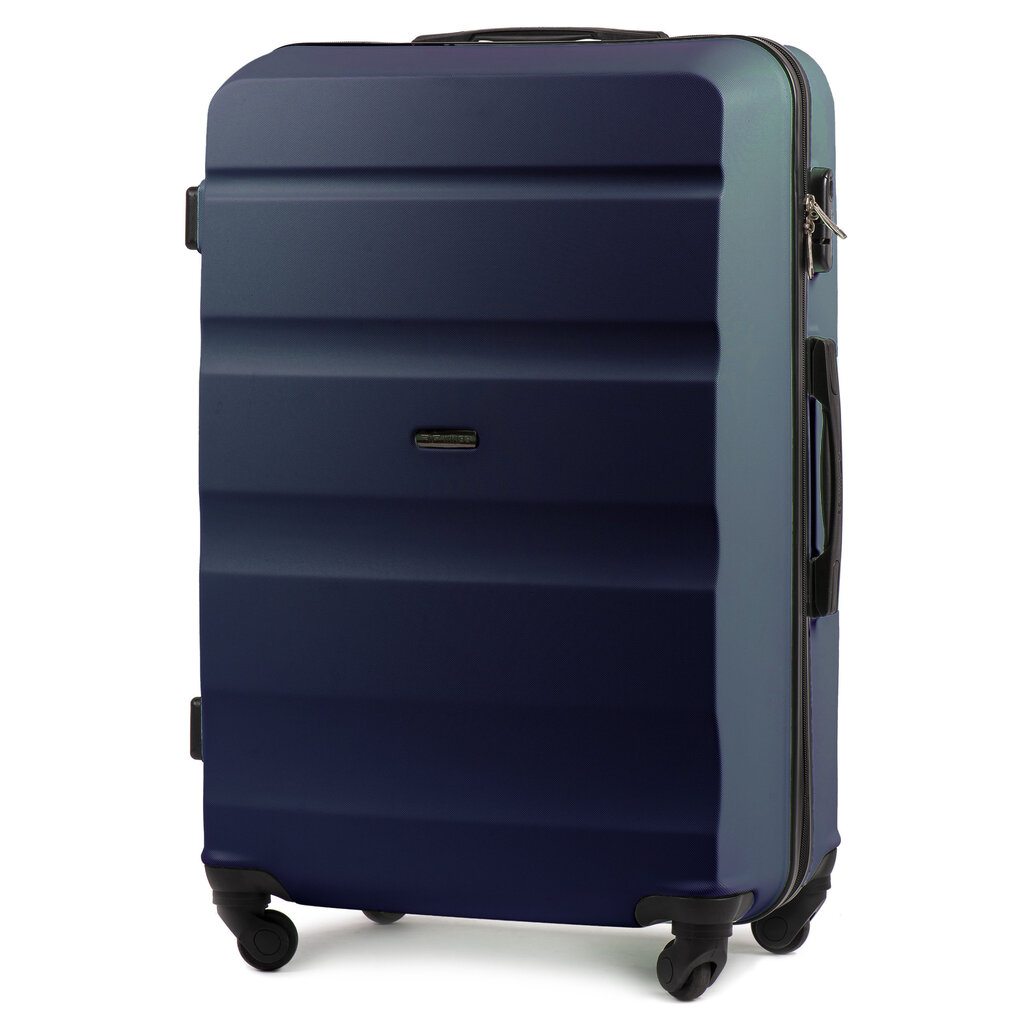 Vidutinis lagaminas Wings M AT01, tamsiai mėlynas kaina ir informacija | Lagaminai, kelioniniai krepšiai | pigu.lt