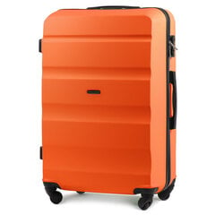 Средний чемодан Wings M AT01, оранжевый цена и информация | Чемоданы, дорожные сумки | pigu.lt