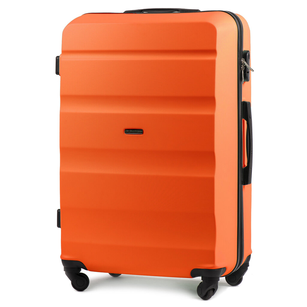 Vidutinis lagaminas Wings M AT01, oranžinis kaina ir informacija | Lagaminai, kelioniniai krepšiai | pigu.lt