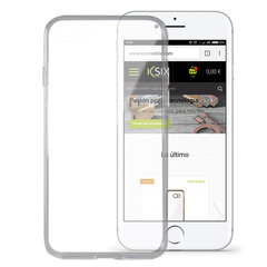 Ksix для Apple iPhone 7/8, прозрачный цена и информация | Чехлы для телефонов | pigu.lt