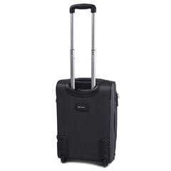 Mažas lagaminas Wings Buzzard S, tamsiai pilkas, 2 ratukų kaina ir informacija | Lagaminai, kelioniniai krepšiai | pigu.lt