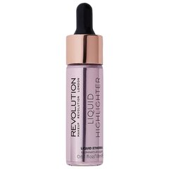 Švytėjimo suteikianti priemonė Makeup Revolution Liquid Highlighter, Ethereal, 18 ml kaina ir informacija | Bronzantai, skaistalai | pigu.lt