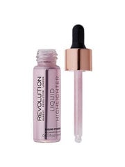 Švytėjimo suteikianti priemonė Makeup Revolution Liquid Highlighter, Ethereal, 18 ml цена и информация | Бронзеры (бронзаторы), румяна | pigu.lt