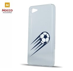 Mocco Trendy Football Silicone Back Case for Apple iPhone XS / X kaina ir informacija | Telefono dėklai | pigu.lt