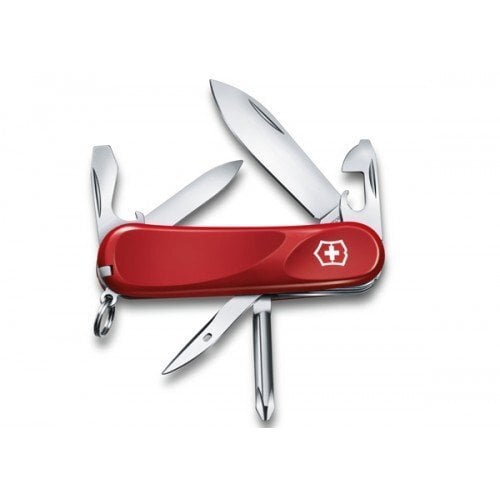 Lenktinis peilis Victorinox Evolution 11 цена и информация | Turistiniai peiliai, daugiafunkciniai įrankiai | pigu.lt