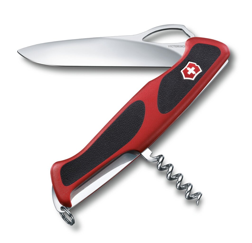 Lenktinis peilis Victorinox Ranger Grip 63 kaina ir informacija | Turistiniai peiliai, daugiafunkciniai įrankiai | pigu.lt