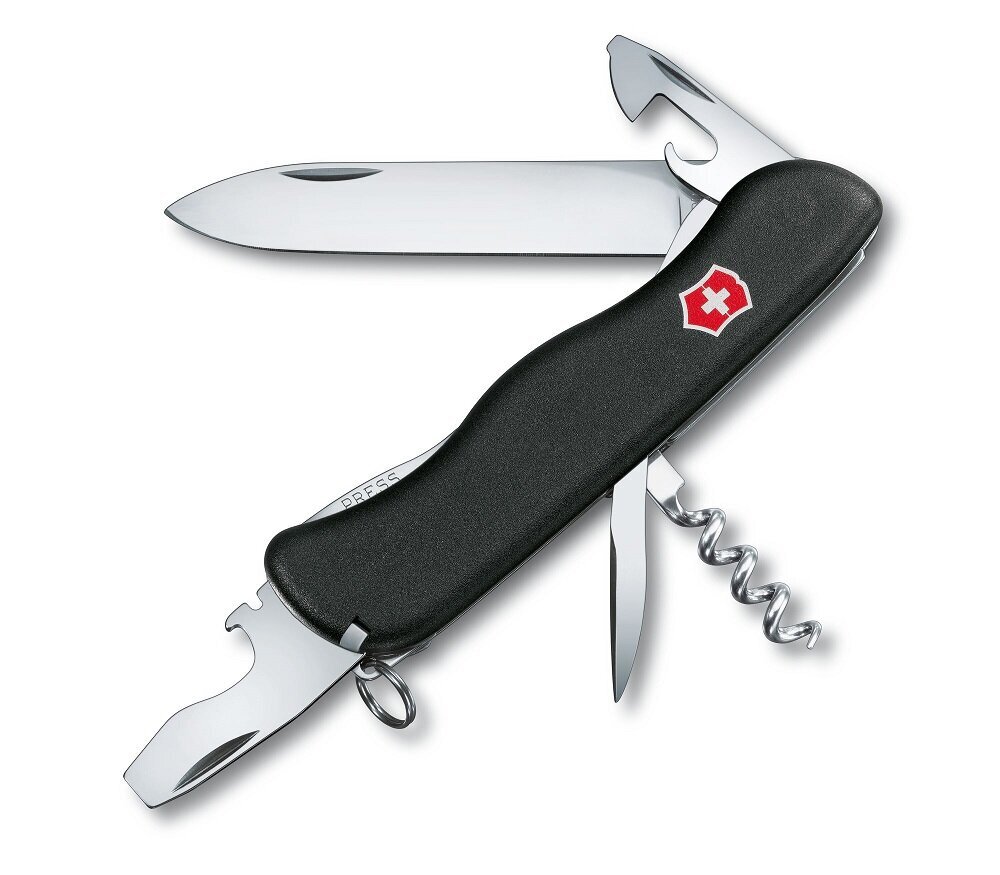 Victorinox Lenktinis peilis Picknicker 0.8353.3 kaina ir informacija | Turistiniai peiliai, daugiafunkciniai įrankiai | pigu.lt