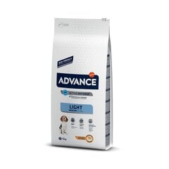 ADVANCE DOG MEDIUM LIGHT 12,0KG - ДЛЯ СОБАК СРЕДНИХ ПОРОД (КУРИЦА И РИС) цена и информация | Сухой корм для собак | pigu.lt