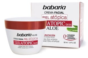 Veido kremas atopinei odai Babaria Atopic Skin, 50 ml kaina ir informacija | Babaria Kvepalai, kosmetika | pigu.lt