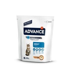 Advance Adult Cat с курицей и рисом, 0,4 кг цена и информация | Сухой корм для кошек | pigu.lt