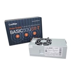 CoolBox Basic 500GR-T 500W цена и информация | Блоки питания (PSU) | pigu.lt