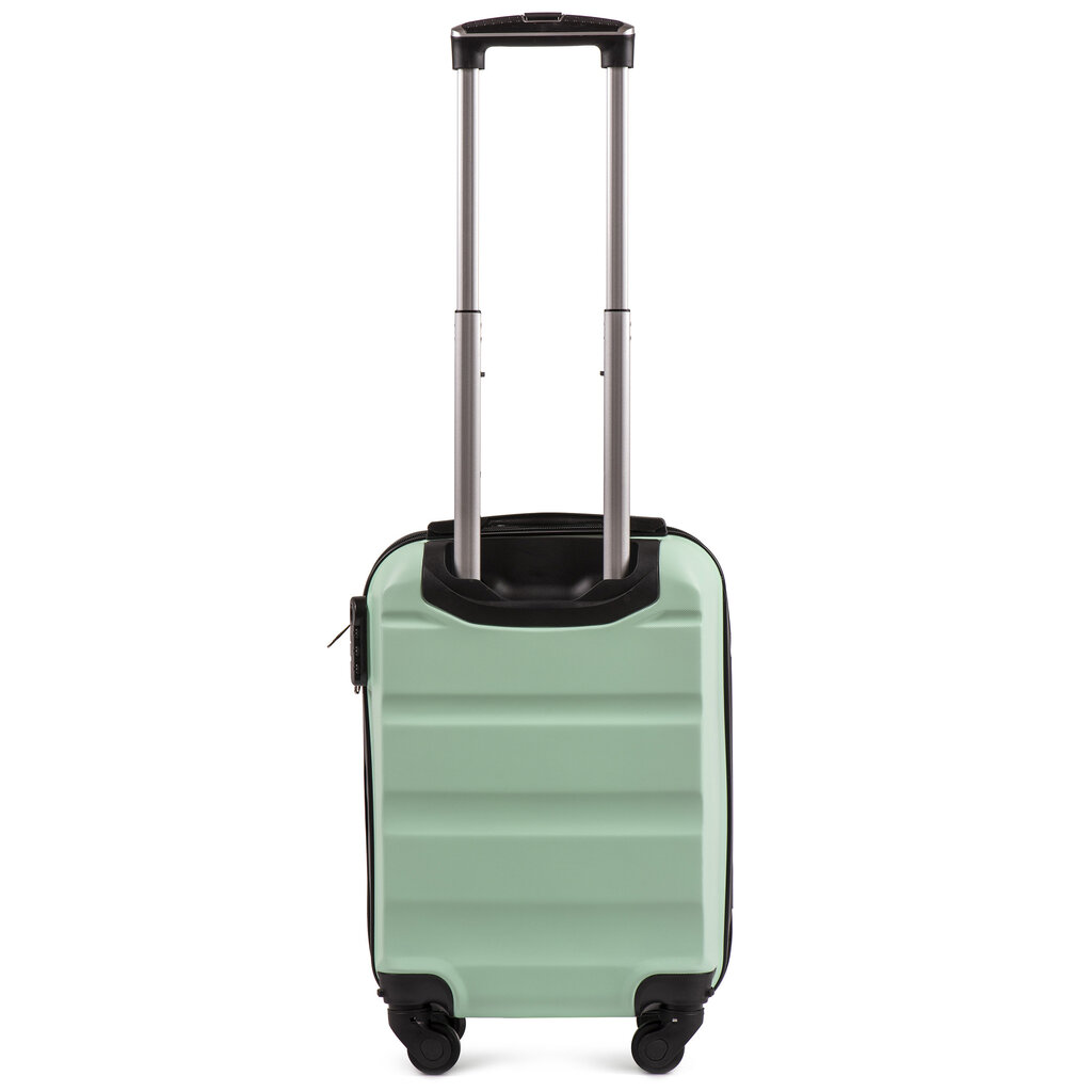 Mažas lagaminas Wings AT01-XS, šviesiai rudas kaina ir informacija | Lagaminai, kelioniniai krepšiai | pigu.lt