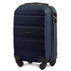 Маленький чемодан Wings AT01-XS, тёмно-синий цена и информация | Чемоданы, дорожные сумки  | pigu.lt
