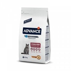 Advance Sterilized Senior для стерилизованных пожилых кошек, 1,5 кг цена и информация | Сухой корм для кошек | pigu.lt