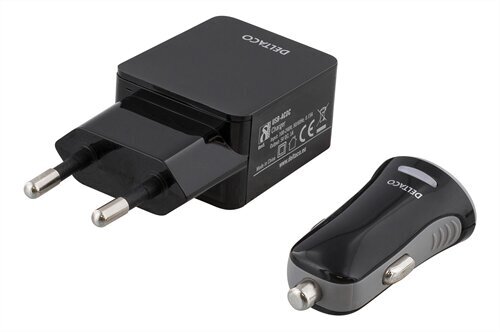 Deltaco USB-ACDC kaina ir informacija | Krovikliai telefonams | pigu.lt