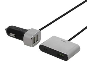 Deltaco USBC-CAR102, USB-C, 10.8A kaina ir informacija | Krovikliai telefonams | pigu.lt