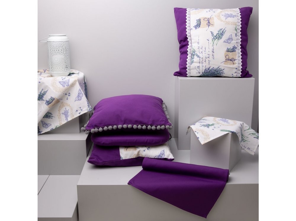 Patio dekoratyvinė pagalvė Lavender Anna цена и информация | Dekoratyvinės pagalvėlės ir užvalkalai | pigu.lt