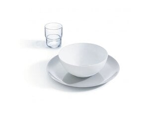Luminarc pietų lėkštė Diwali šviesiai pilka, 25 cm kaina ir informacija | Indai, lėkštės, pietų servizai | pigu.lt