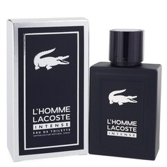 Парфюмерная вода Lacoste L'Homme Intense EDT для мужчин 50 мл цена и информация | Мужские духи | pigu.lt