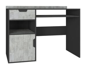 Письменный стол Nano 09, серый цена и информация | Компьютерные, письменные столы | pigu.lt