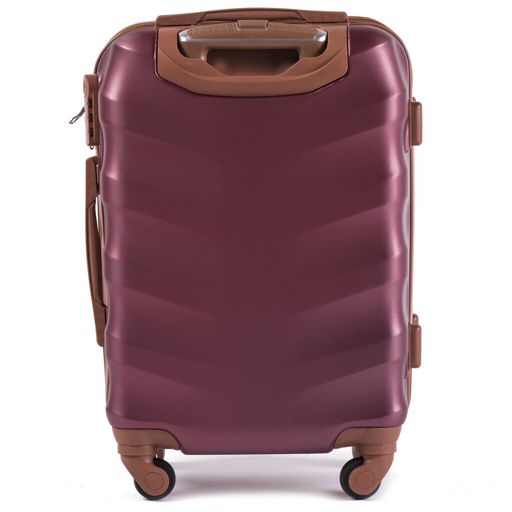Mažas lagaminas Wings Albatross XS, raudonas kaina ir informacija | Lagaminai, kelioniniai krepšiai | pigu.lt