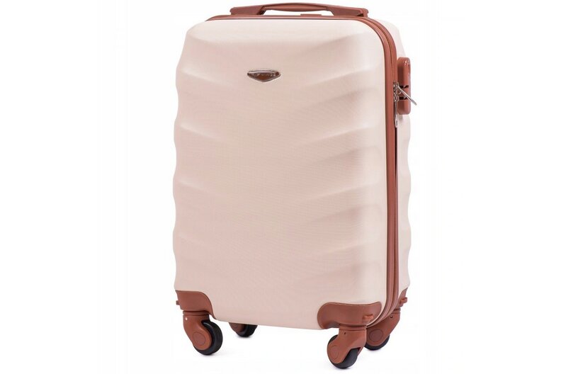Mažas lagaminas Wings Albatross XS, baltas kaina ir informacija | Lagaminai, kelioniniai krepšiai | pigu.lt