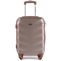 Mažas lagaminas Wings Albatross XS, šviesiai rudas kaina ir informacija | Lagaminai, kelioniniai krepšiai | pigu.lt