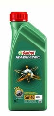 Variklio alyva CASTROL MAGNATEC 5W40 A3/B4 1L kaina ir informacija | Castrol Autoprekės | pigu.lt