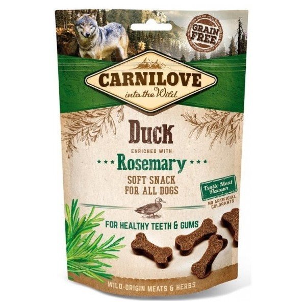 Carnilove Dog skanėstas Duck with Rosemary, 200 g  цена и информация | Skanėstai šunims | pigu.lt