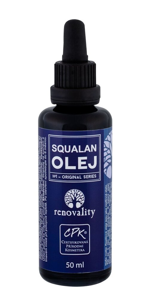 Skvalano aliejus Renovality Original Series Squalan Oil 50 ml kaina ir informacija | Kūno kremai, losjonai | pigu.lt