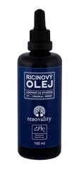 Ricinų aliejus odai ir plaukams Renovality 100 ml цена и информация | Кремы, лосьоны для тела | pigu.lt