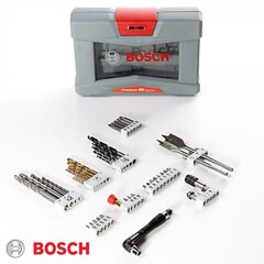 Sukimo - gręžimo įrankių rinkinys Bosch 2608P00233, 49 vnt. kaina ir informacija | Mechaniniai įrankiai | pigu.lt