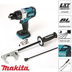 Аккумуляторная дрель-перфоратор Makita 18V без литио-ионного аккумулятора и зарядного устройства DHP481Z цена и информация | Шуруповерты, дрели | pigu.lt