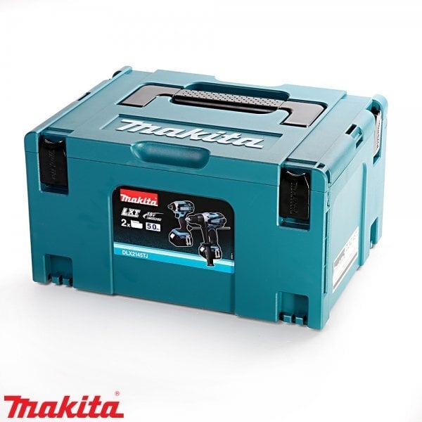 Akumuliatorinių gręžtuvų rinkinys Makita DLX2145TJ 18V kaina ir informacija | Suktuvai, gręžtuvai | pigu.lt