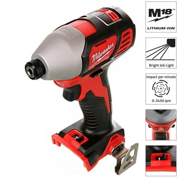 Suktuvas Milwaukee M18BID-0 18 V kaina ir informacija | Suktuvai, gręžtuvai | pigu.lt