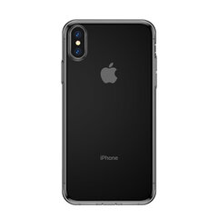 Baseus Simplicity Gel TPU чехол для iPhone XS / X transparent, черный (ARAPIPH58-A01) цена и информация | Чехлы для телефонов | pigu.lt