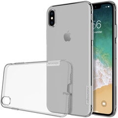 Nillkin Nature TPU Case Gel Ultra Slim Cover for iPhone XS Max grey цена и информация | Чехлы для телефонов | pigu.lt